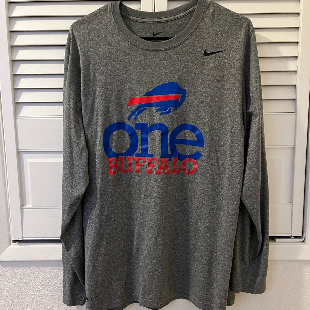 Men’s Nike Buffalo Bills Dri-Fit Long Sleeve